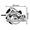 Дисковая пила Bosch GKS 65 0.601.667.000 Дисковая пила Bosch GKS 65 0.601.667.000