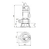 Дренажный насос Grundfos UNILIFT AP 50B.50.11.A1.V Дренажный насос Grundfos UNILIFT AP 50B.50.11.A1.V