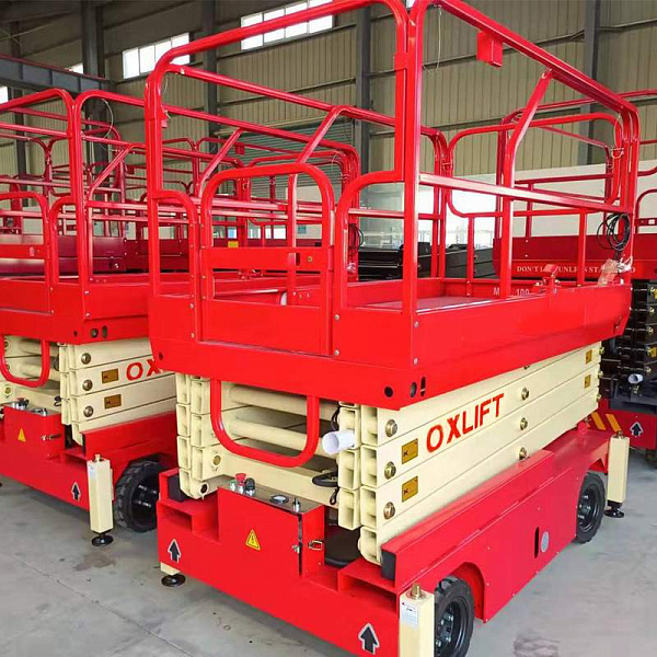 Ножничный подъемник OXLIFT QX-050-120 AC/DC 12000 мм 500 кг Ножничный подъемник OXLIFT QX-050-120 AC/DC 12000 мм 500 кг