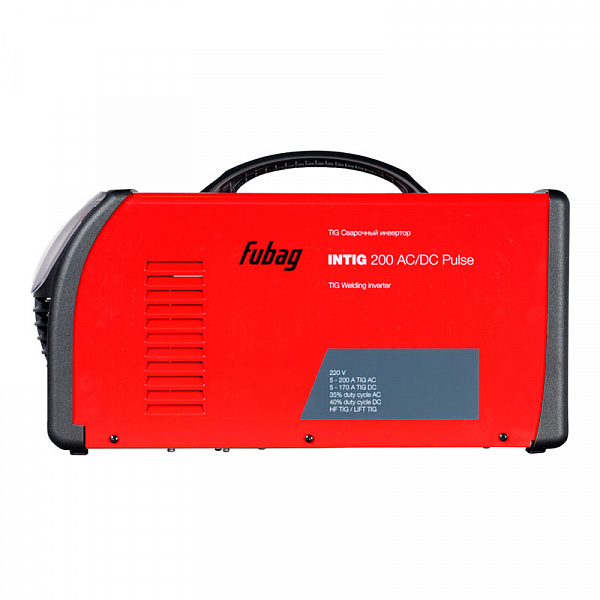 Сварочный полуавтомат Fubag INTIG 200 AC/DC PULSE+ горелка FB TIG 26 5P 4m Сварочный полуавтомат Fubag INTIG 200 AC/DC PULSE+ горелка FB TIG 26 5P 4m
