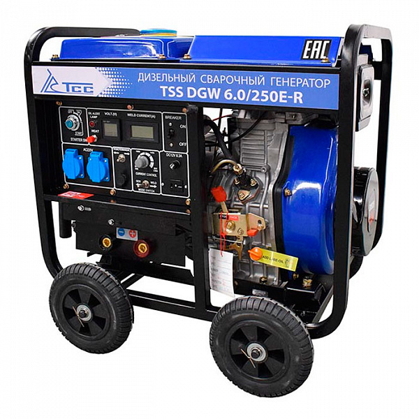 Дизельный сварочный генератор TSS DGW 6.0/250E-R Дизельный сварочный генератор TSS DGW 6.0/250E-R
