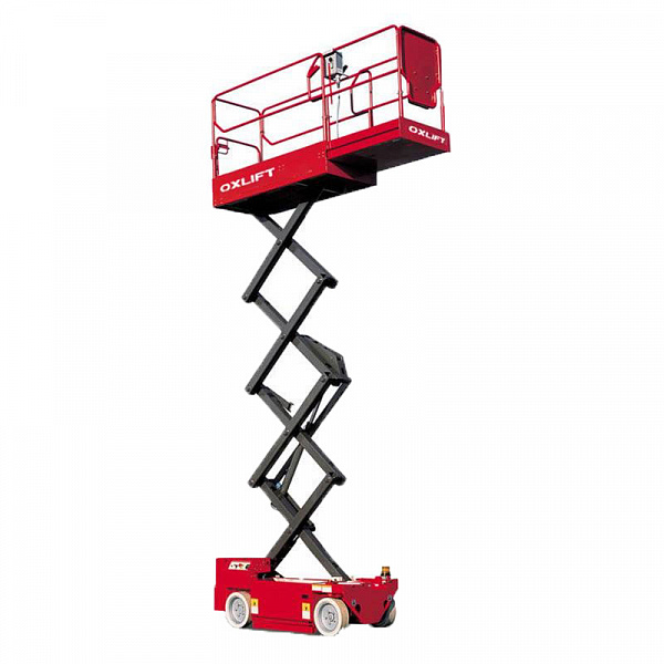 Самоходный ножничный подъемник OXLIFT QXE65 4500 мм 320 кг Самоходный ножничный подъемник OXLIFT QXE65 4500 мм 320 кг