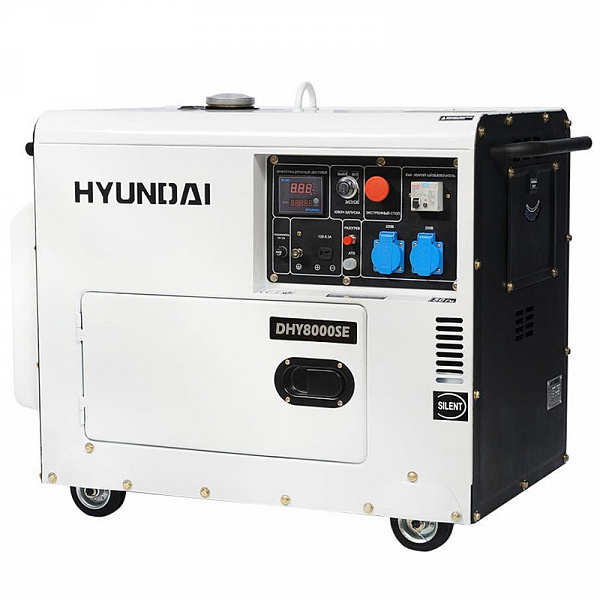 Дизельный генератор HYUNDAI DHY 8000SE Дизельный генератор HYUNDAI DHY 8000SE