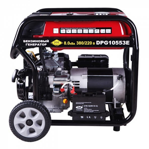 Генератор бензиновый DDE DPG10553E Генератор бензиновый DDE DPG10553E