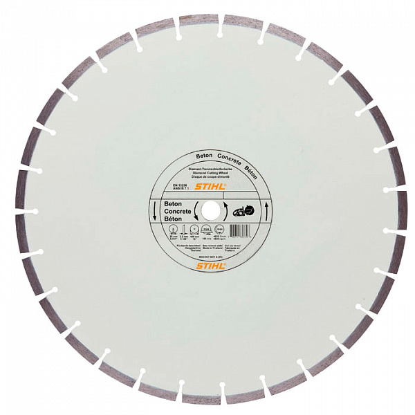 Алмазный диск Stihl B60 350 мм (бетон) Алмазный диск Stihl B60 350 мм (бетон)