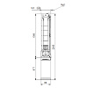 Насос скважинный Grundfos SP 9-23 3x400В (d 101 мм) Насос скважинный Grundfos SP 9-23 3x400В (d 101 мм)