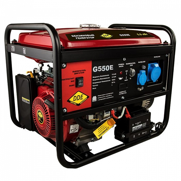Бензиновый генератор DDE G550E Бензиновый генератор DDE G550E