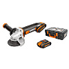 Угловая шлифмашина аккумуляторная WORX WX800 Угловая шлифмашина аккумуляторная WORX WX800