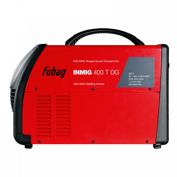 Сварочный полуавтомат Fubag INMIG 400 T DG + DRIVE +ш. пак. 5м + горелка FB 450 3m Сварочный полуавтомат Fubag INMIG 400 T DG + DRIVE +ш. пак. 5м + горелка FB 450 3m