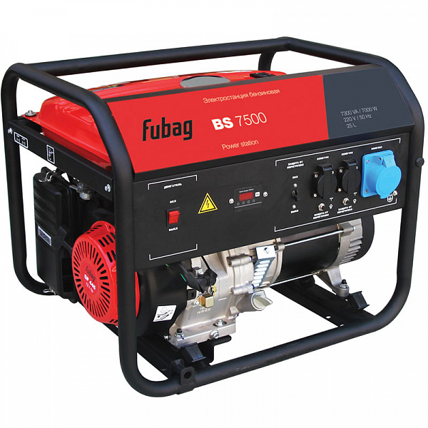 Генератор бензиновый Fubag BS 7500 Генератор бензиновый Fubag BS 7500