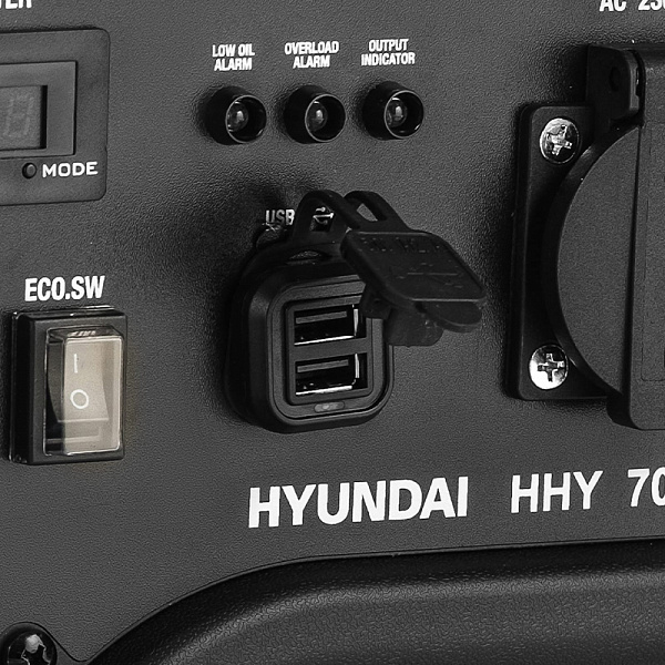 Инверторный генератор Hyundai HHY 7050Si Инверторный генератор Hyundai HHY 7050Si