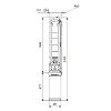 Насос скважинный Grundfos SP 9-29 3x400В (d 101 мм) Насос скважинный Grundfos SP 9-29 3x400В (d 101 мм)