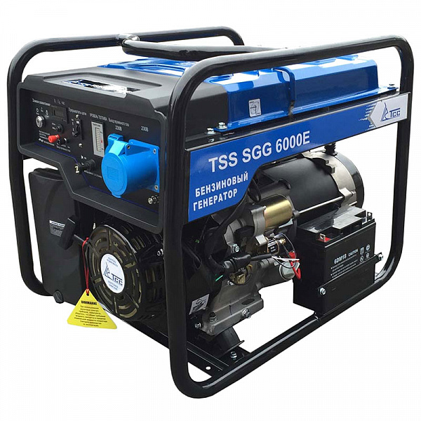 Бензогенератор TSS SGG 6000 E Бензогенератор TSS SGG 6000 E
