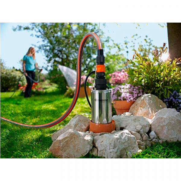 Насос погружной высокого давления Gardena 5500/5 inox Premium 01489-20.000.00 Насос погружной высокого давления Gardena 5500/5 inox Premium 01489-20.000.00