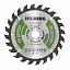 Диск пильный по дереву Hilberg Industrial 160x20x24T Диск пильный по дереву Hilberg Industrial 160x20x24T