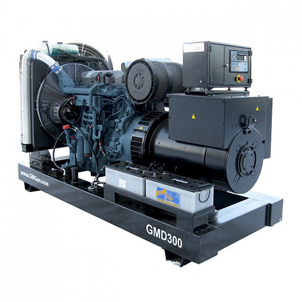 Дизельная электростанция GMGen Power Systems GMD300 (открытое исполнение) Дизельная электростанция GMGen Power Systems GMD300 (открытое исполнение)