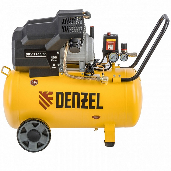 Компрессор воздушный Denzel DKV2200/50,Х-PRO Компрессор воздушный Denzel DKV2200/50,Х-PRO