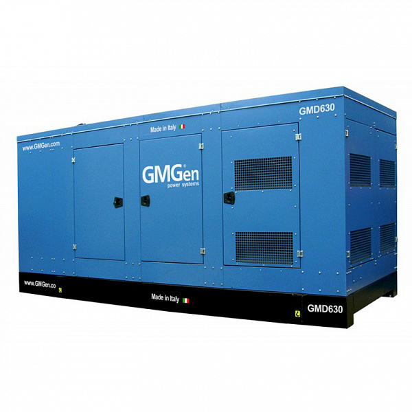 Дизельная электростанция GMGen Power Systems GMD630 (в шумозащитном кожухе) Дизельная электростанция GMGen Power Systems GMD630 (в шумозащитном кожухе)
