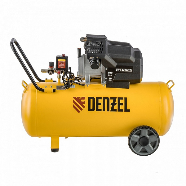 Компрессор воздушный Denzel DKV2200/100,Х-PRO Компрессор воздушный Denzel DKV2200/100,Х-PRO