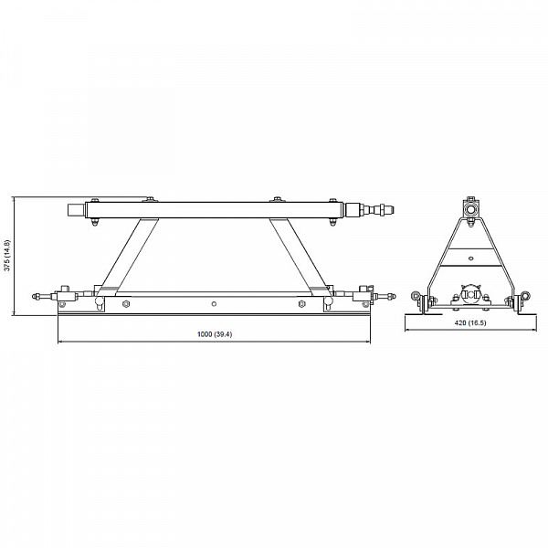 Секция виброрейки Atlas Copco BТ 90 (1 м) Секция виброрейки Atlas Copco BТ 90 (1 м)